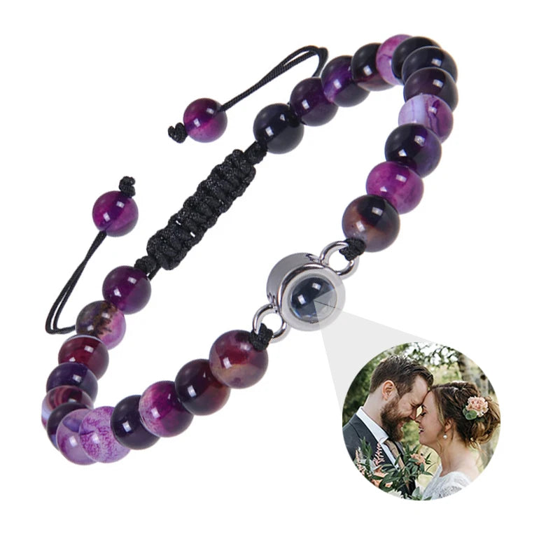 Pulsera con Proyección de Foto Premium (Ajust.)