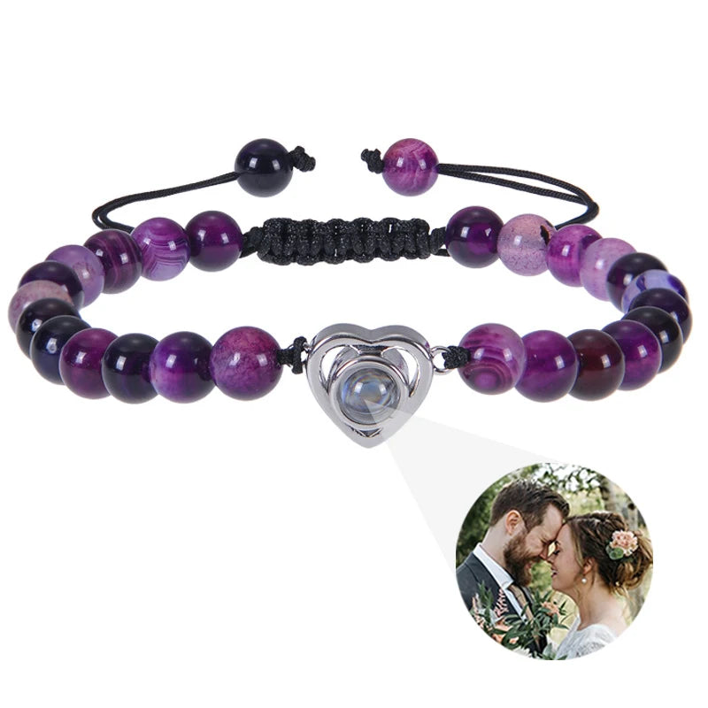 Pulsera con Proyección de Foto Premium (Ajust.)