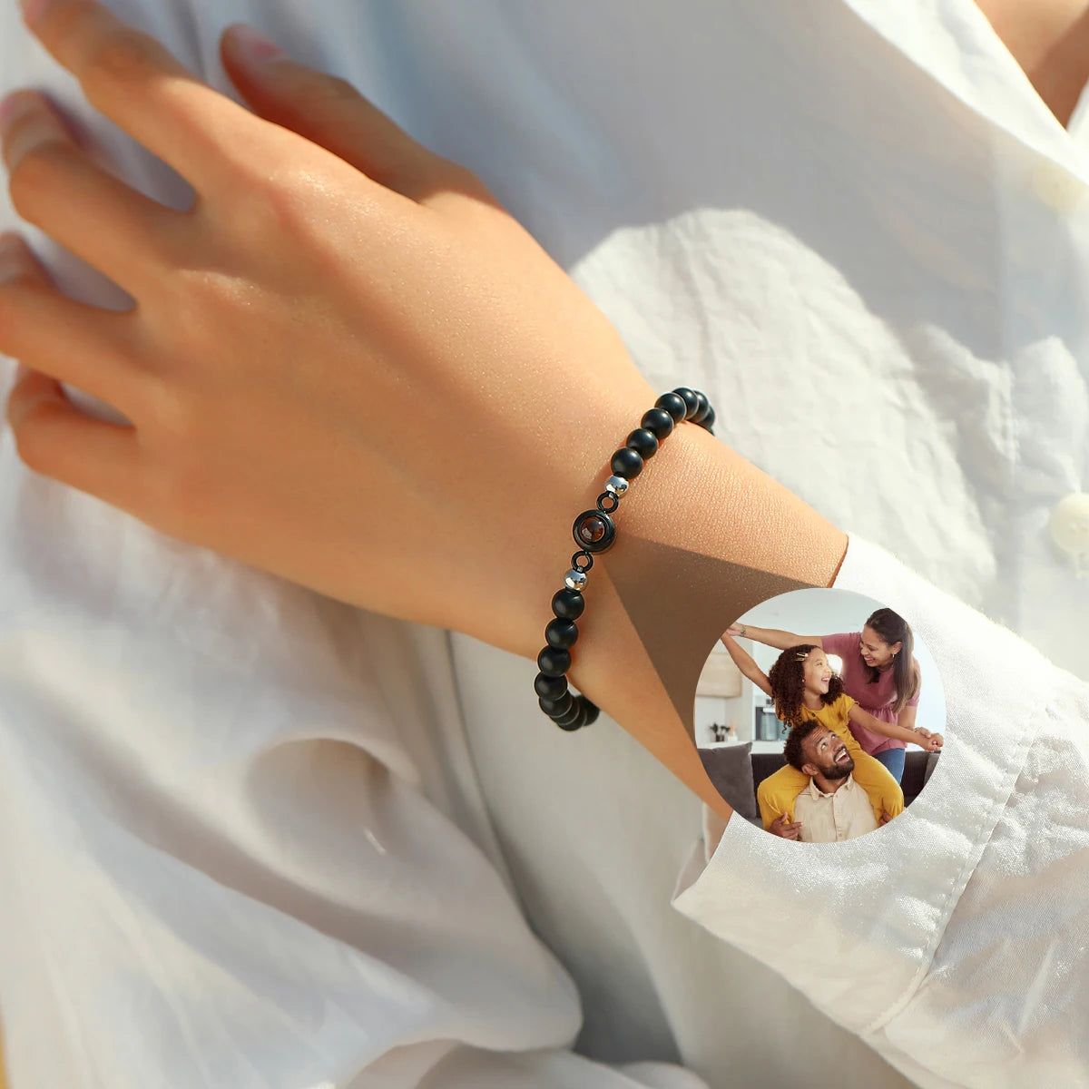 Pulsera con Proyección de Fotos Premium