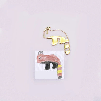 Llavero de Dibujos de Niño Personalizado