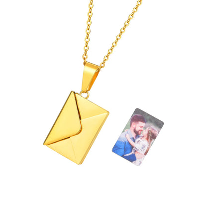 Collar de Carta con Fotografía