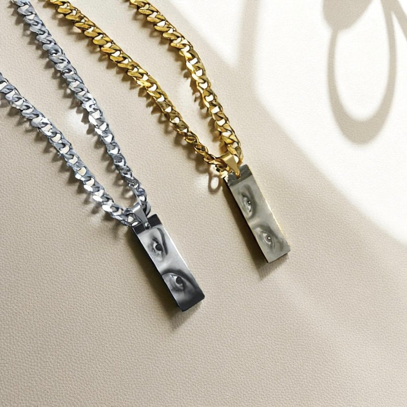 Collar de Ojos y Grabado Personalizado