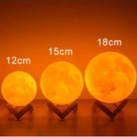 Luna Lámpara Led Personalizada de 15 cm